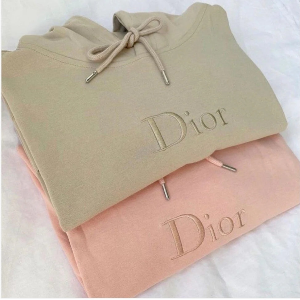 Vintage Embroidered Dior Hoodies